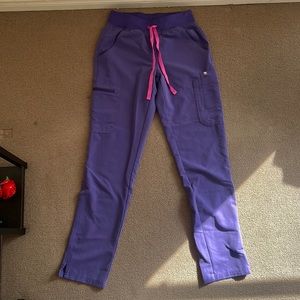 Figs Amethyst Scrub Pants